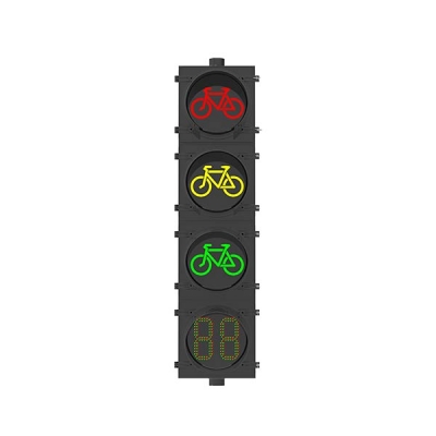 300四聯(lián)塑殼非機(jī)動車燈(帶倒計(jì)時）